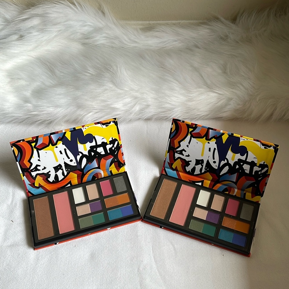 COLOR RIOT Eyeshadow & Face Palette Set of 2. Brand New.